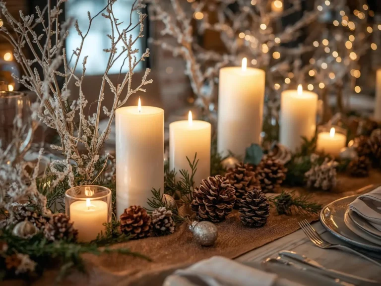winter centerpieces