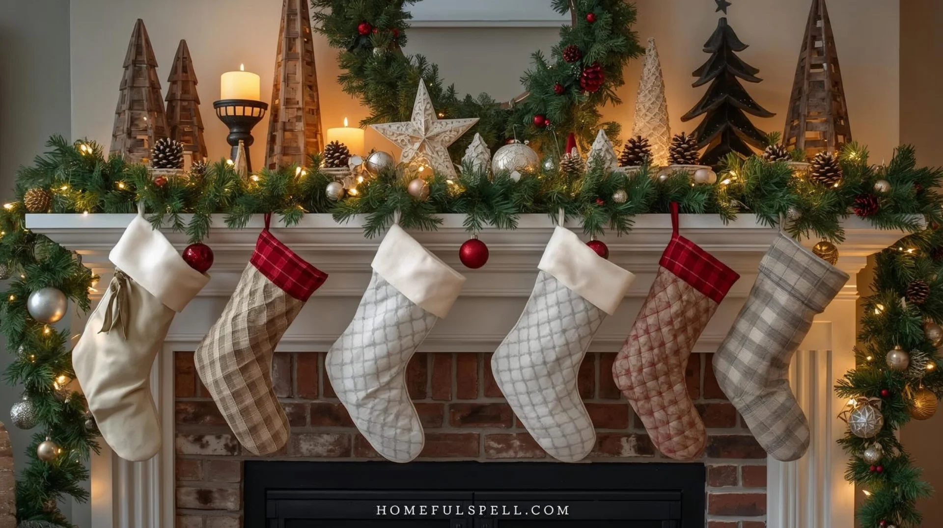 Christmas mental decor ideas