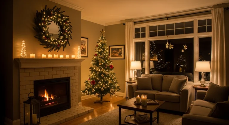 16 Indoor Christmas Light Ideas for a Magical Home