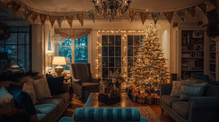 new year living room decor