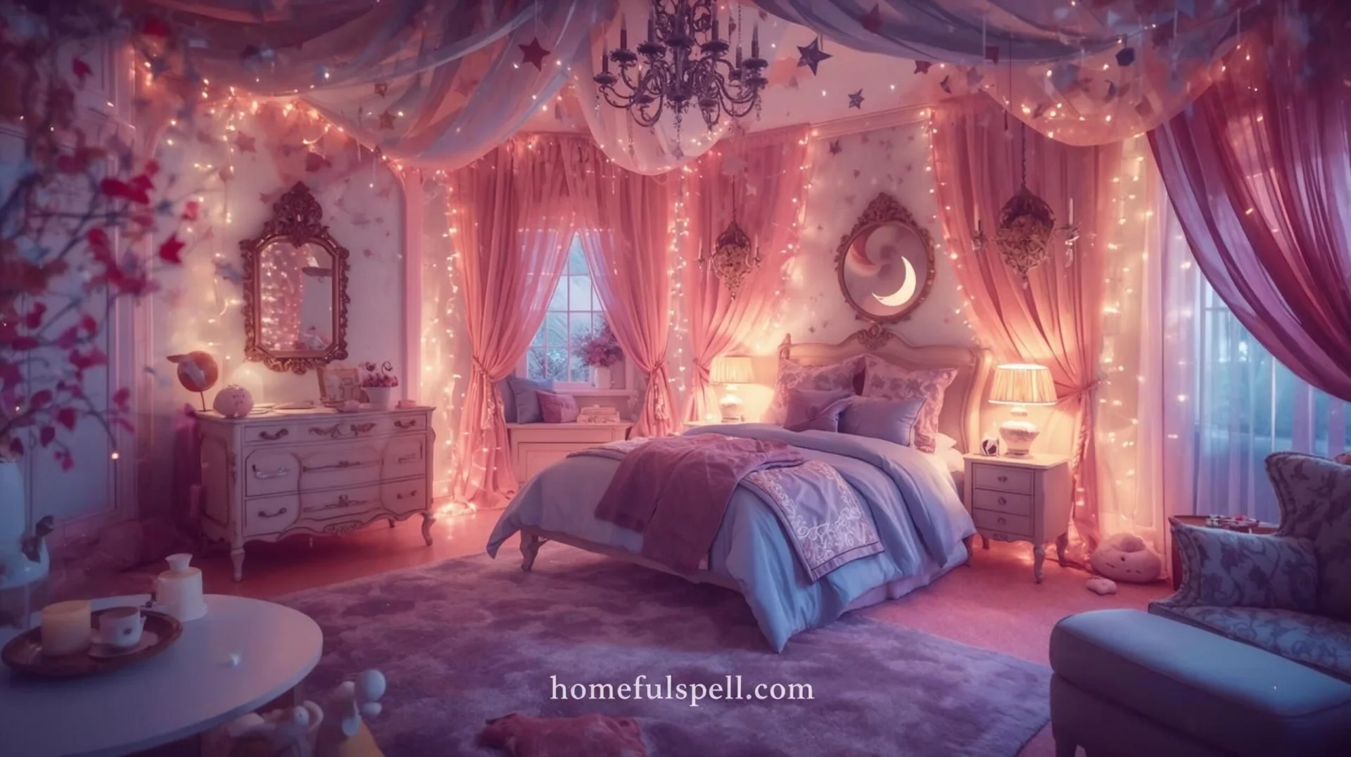 whimsical bedroom
