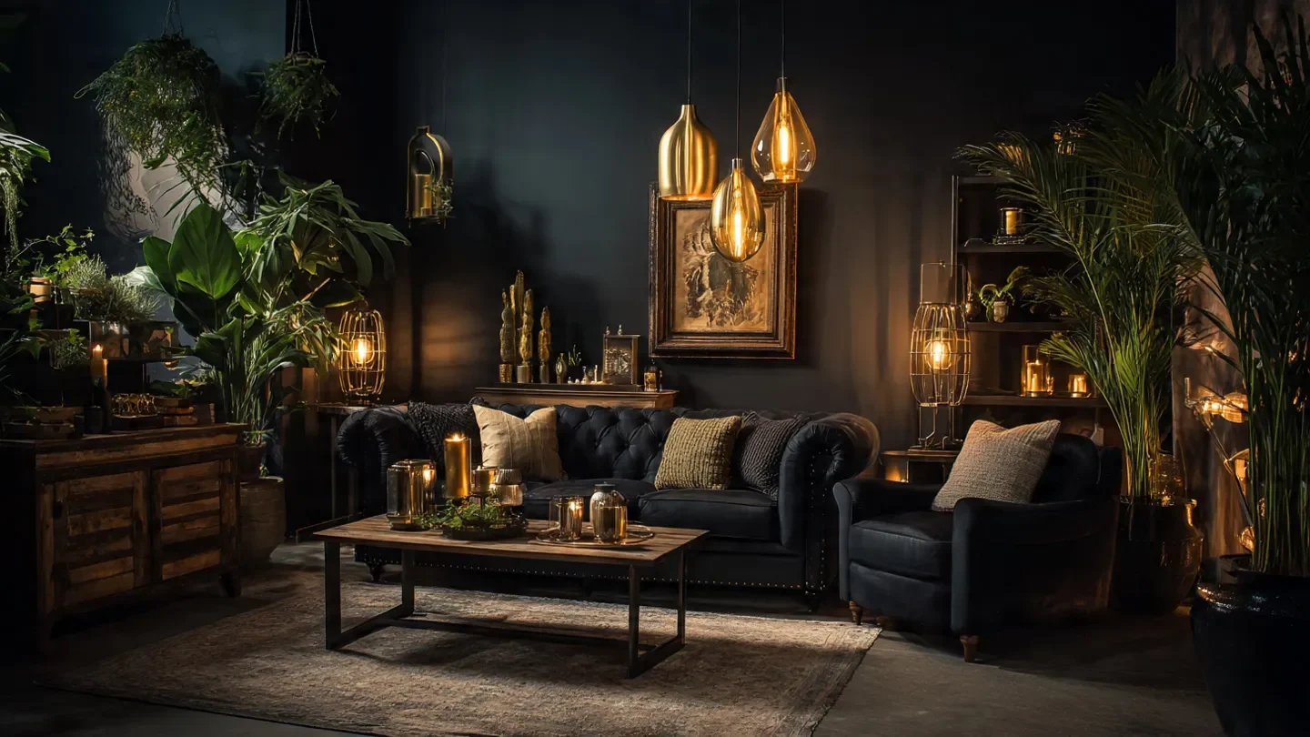 dark living room ideas