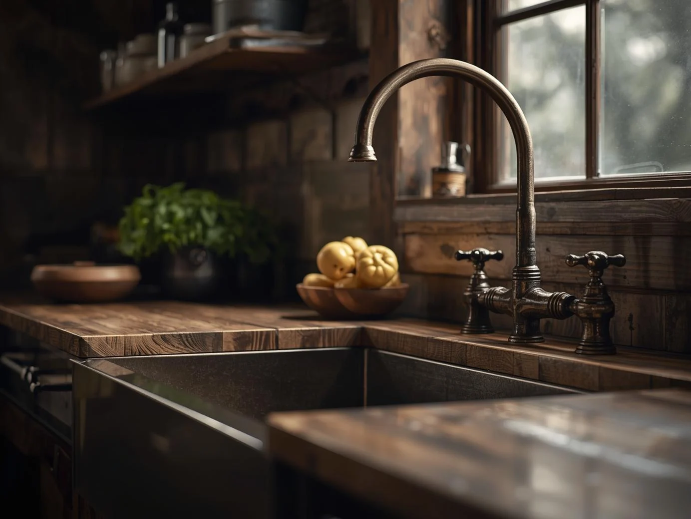 rustic farmhouse kitchen inspiration.