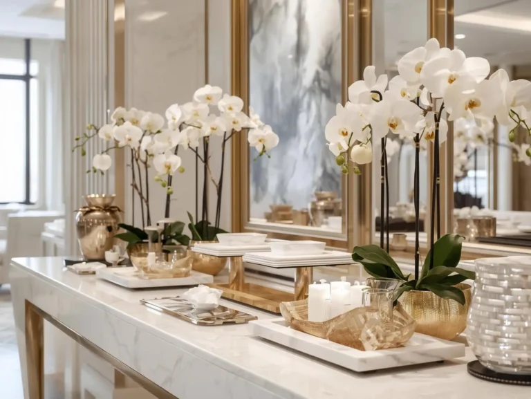 Buffet Table Decor Ideas