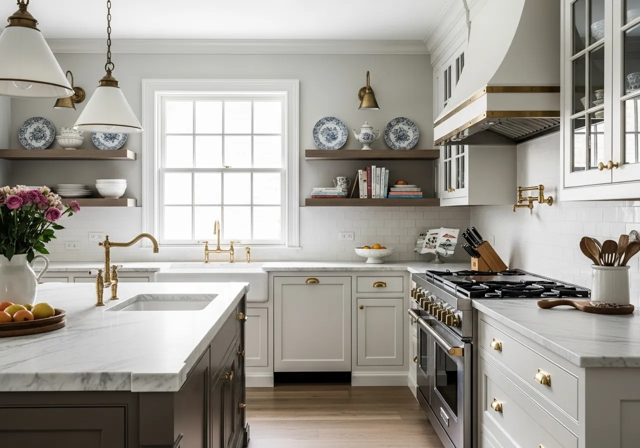 Classic kitchen ideas with timeless white shaker cabinets