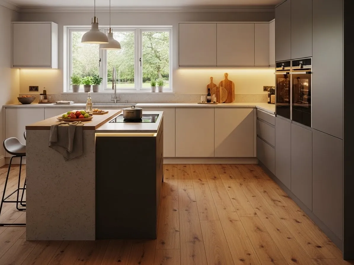Engineered wood flooring trend for modern kitchens in 2026
