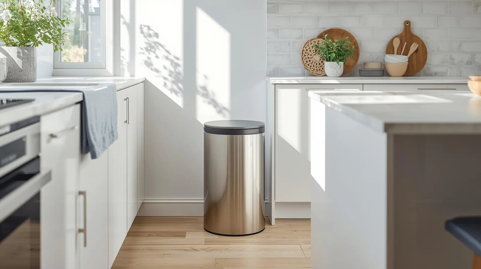 Stylish kitchen trash can ideas that blend beautifully with modern home decor