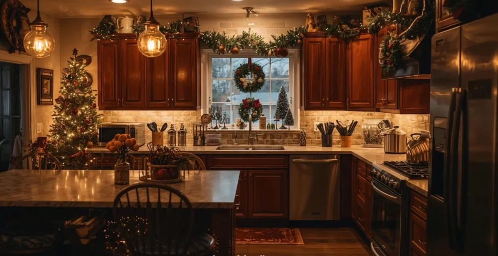 Christmas kitchen decor ideas