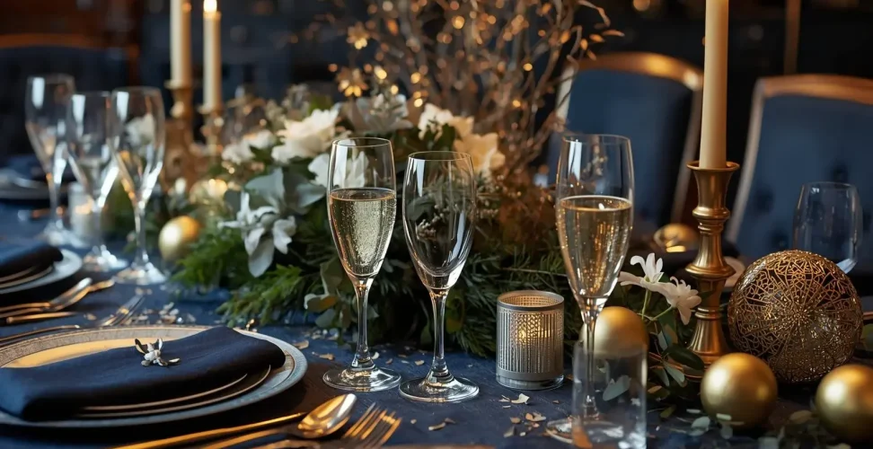 New Year Table Decor Ideas