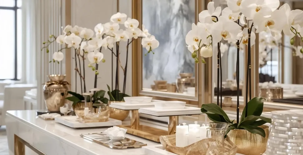 Buffet Table Decor Ideas